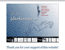 Tablet Screenshot of ideokinesis.com